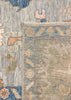 9'2"x12'2" Oushak Hand Knotted