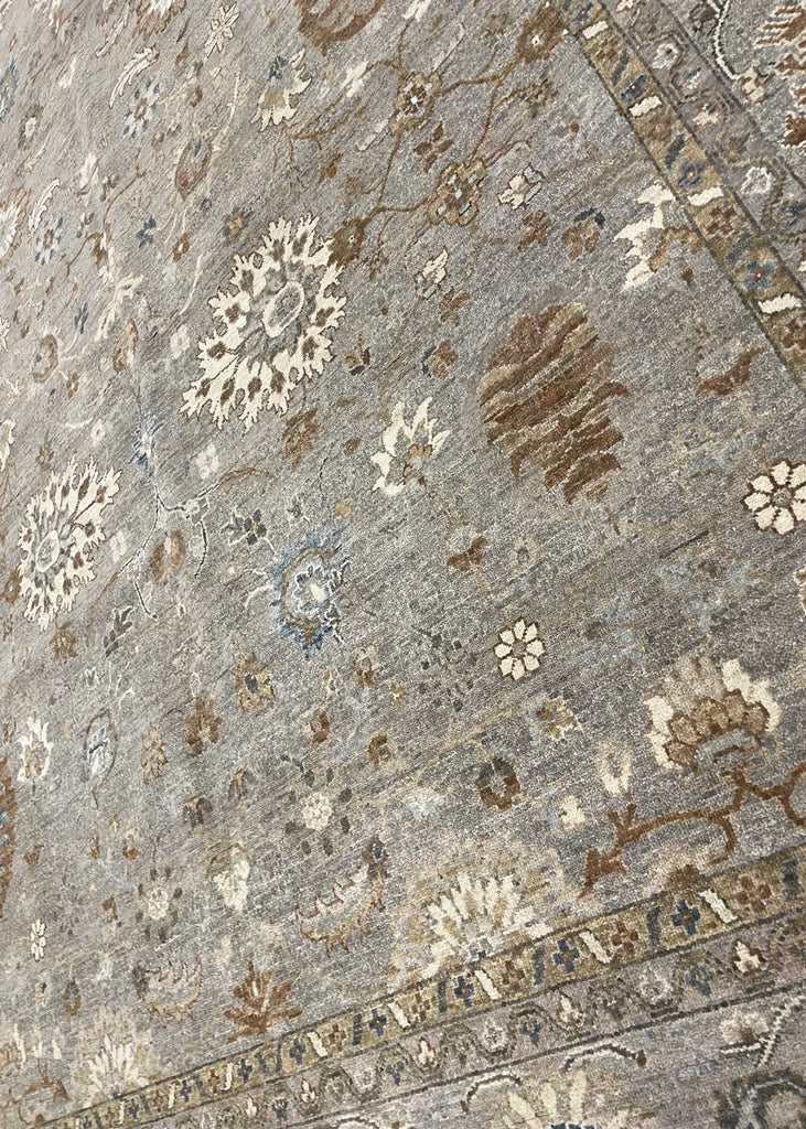 9'2"x12'2' Sultanabad Hand Knotted
