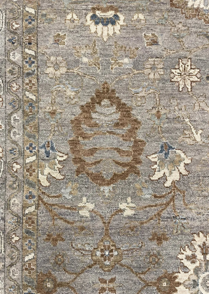 9'2"x12'2' Sultanabad Hand Knotted