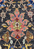 9'2"x12' Burano Kerman Sickle Leaf Safavid Rugs