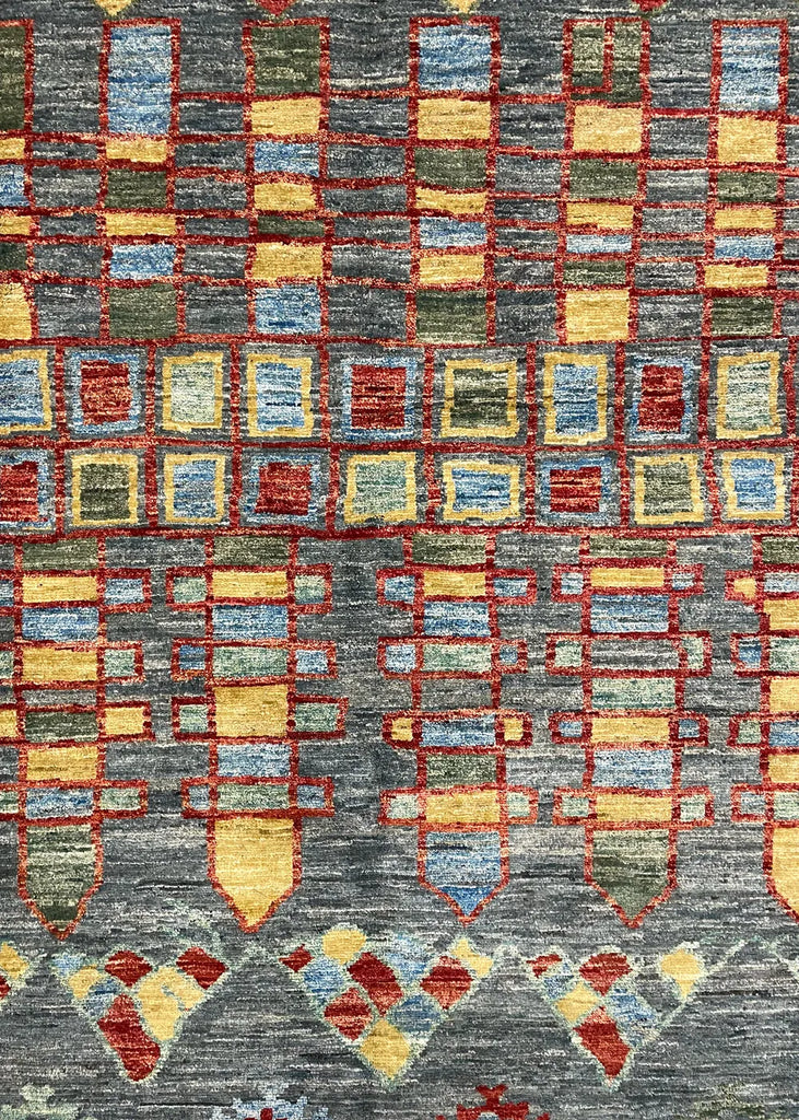 9'2"x12' Gabbeh Hand Knotted