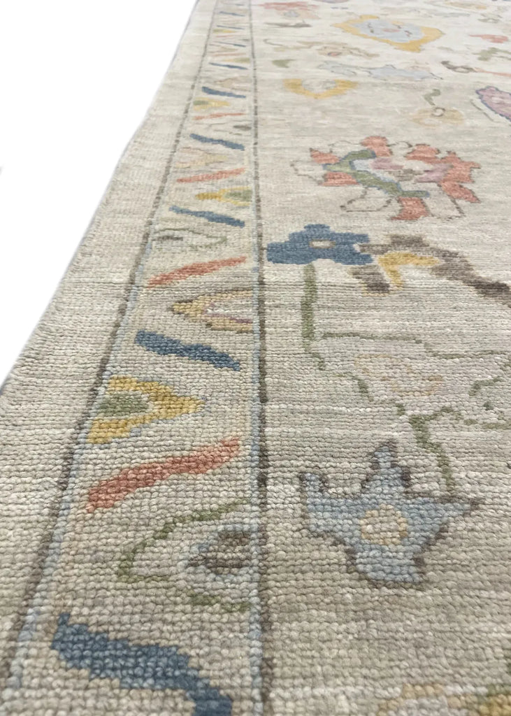 9'2"x12' Izmir Oushak Hand Knotted