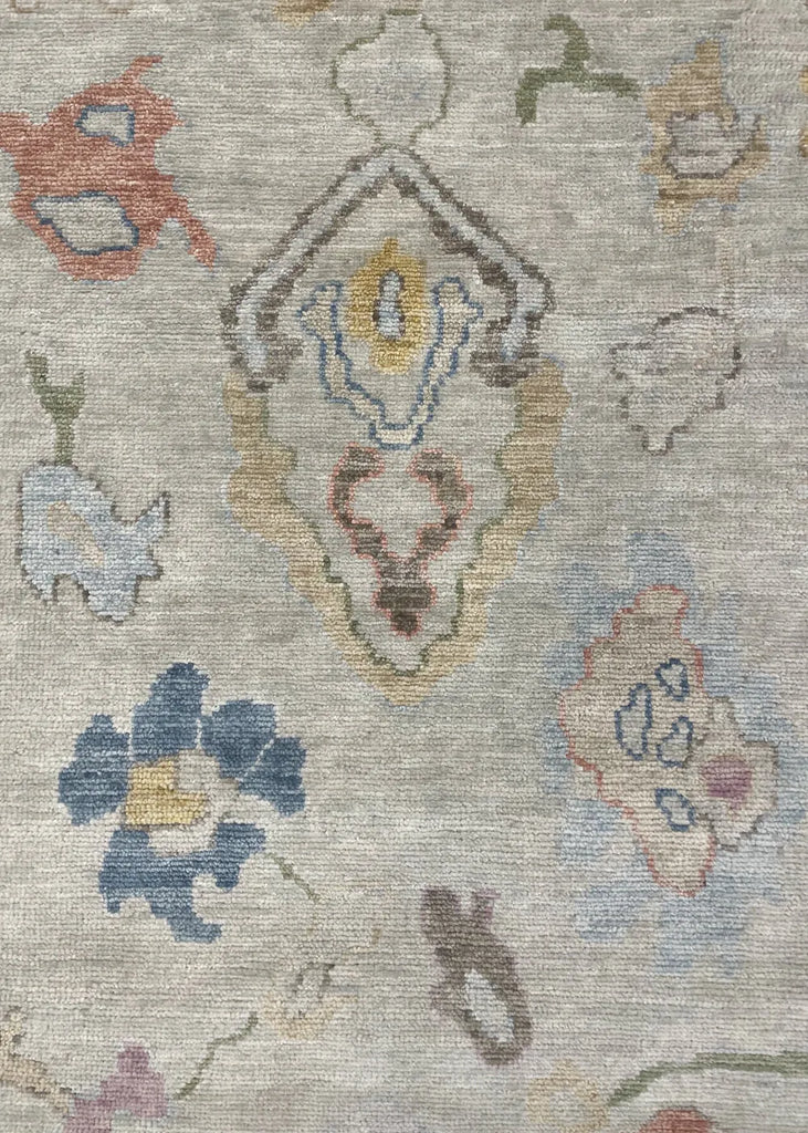 9'2"x12' Izmir Oushak Hand Knotted