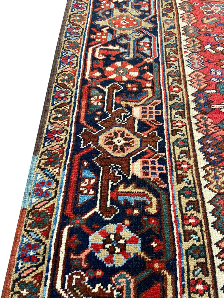 9'3"x12'1" Gorevan Heriz (s) Hand Knotted