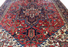 9'3"x12'1" Gorevan Heriz (s) Hand Knotted