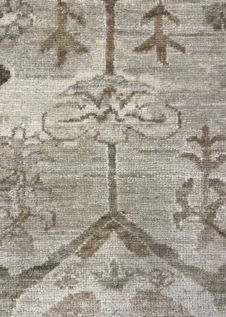 9'4"x11'9" Oushak Hand Knotted