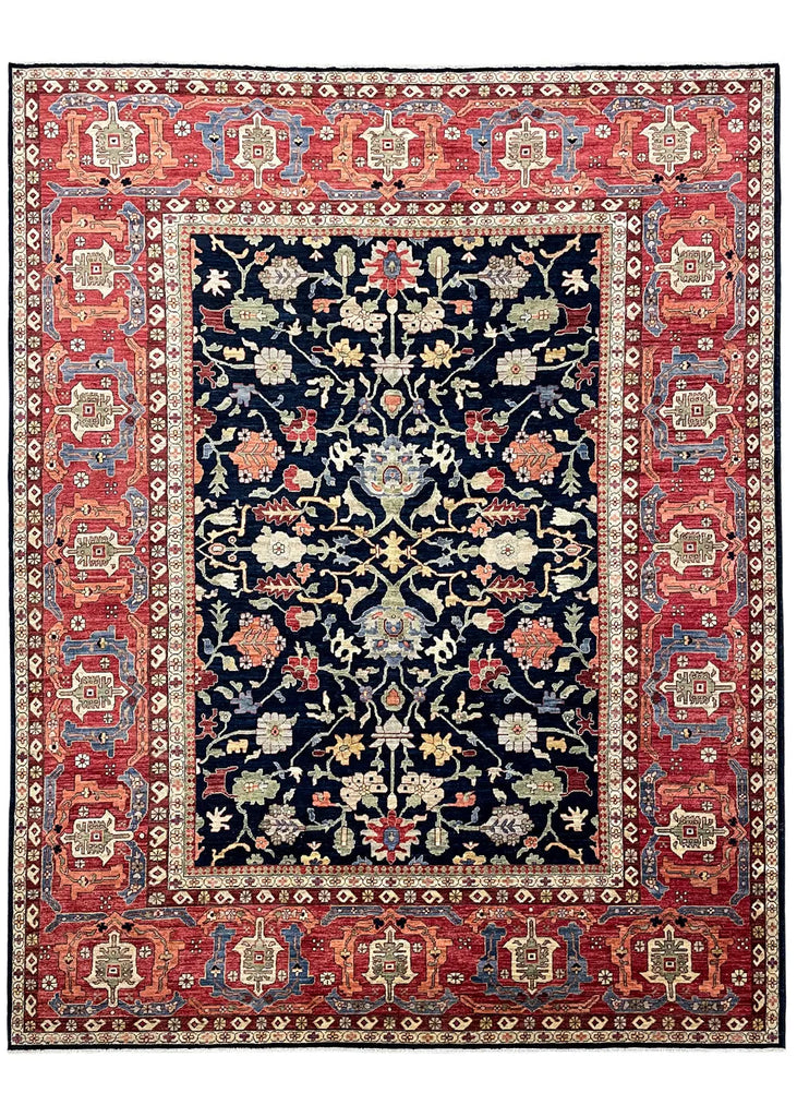 9'4"x12' Hereke Hand Knotted