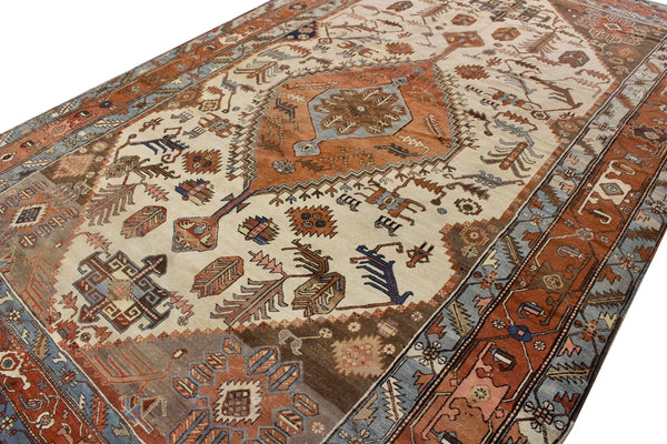 9'4x14'7 Bakhshaish Hand Knotted