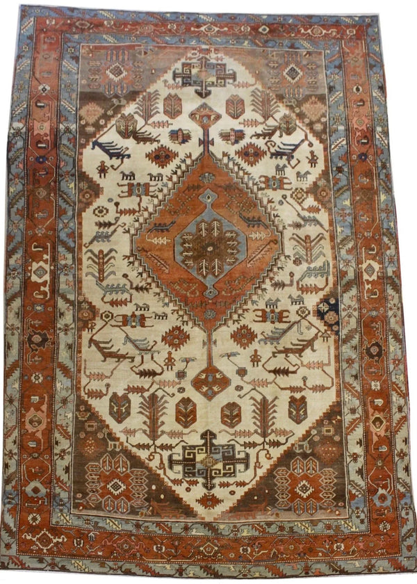 9'4x14'7 Bakhshaish Hand Knotted