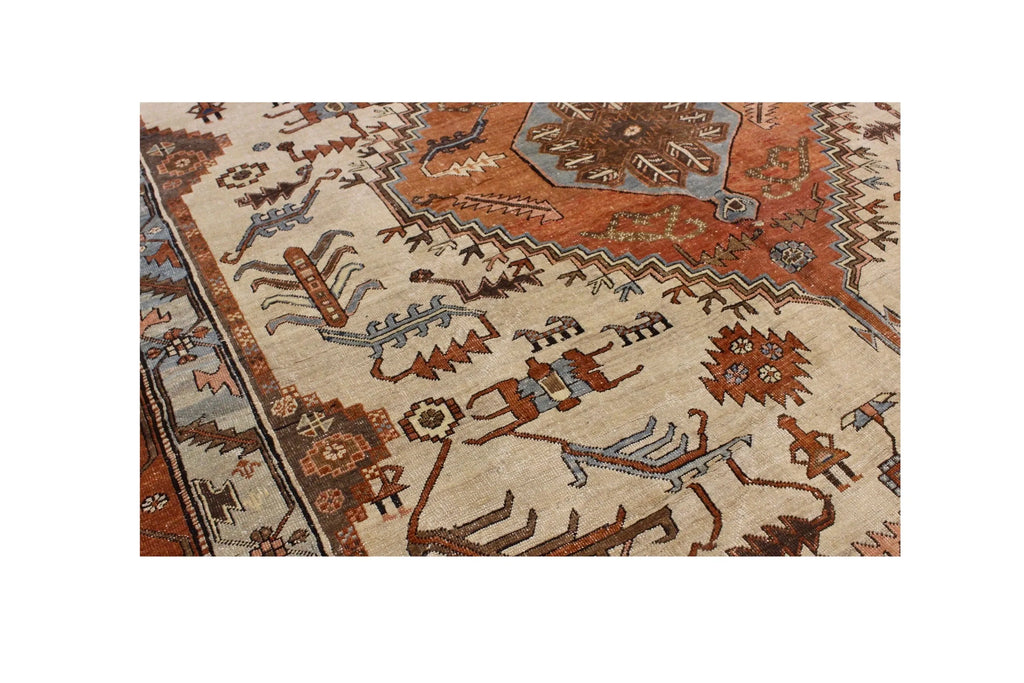 9'4x14'7 Bakhshaish Hand Knotted
