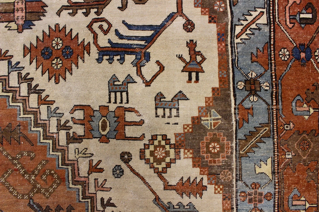 9'4x14'7 Bakhshaish Hand Knotted