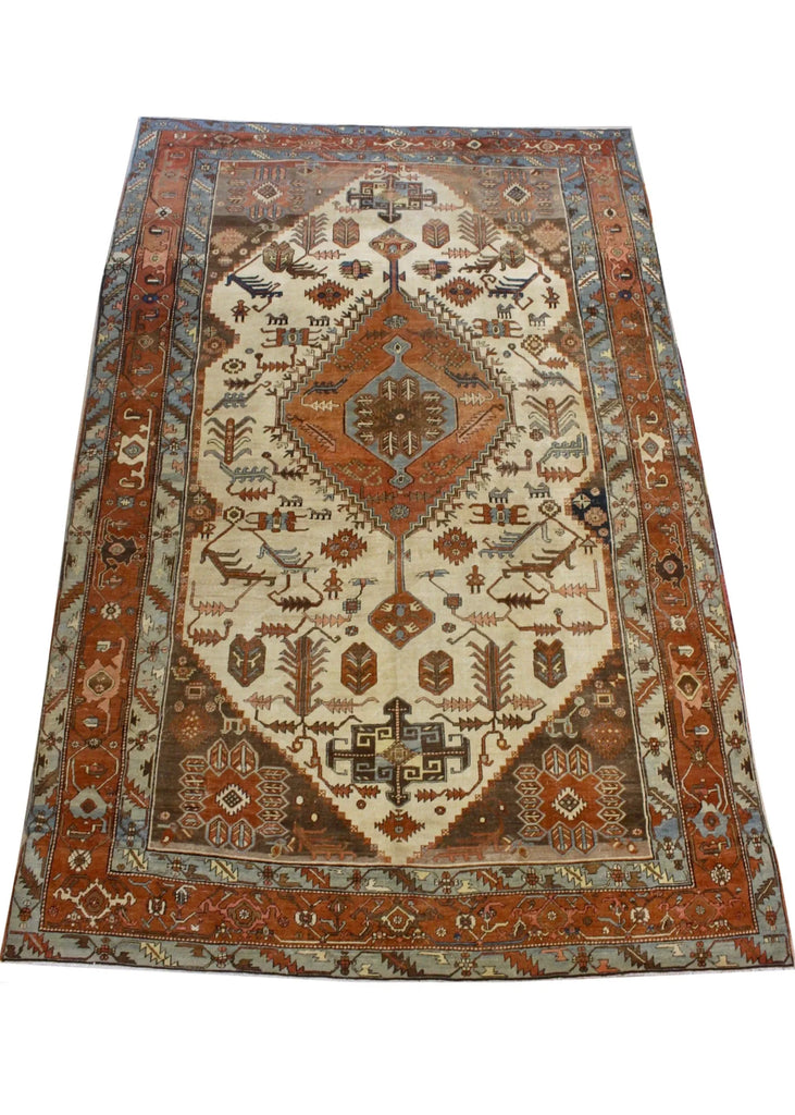 9'4x14'7 Bakhshaish Hand Knotted