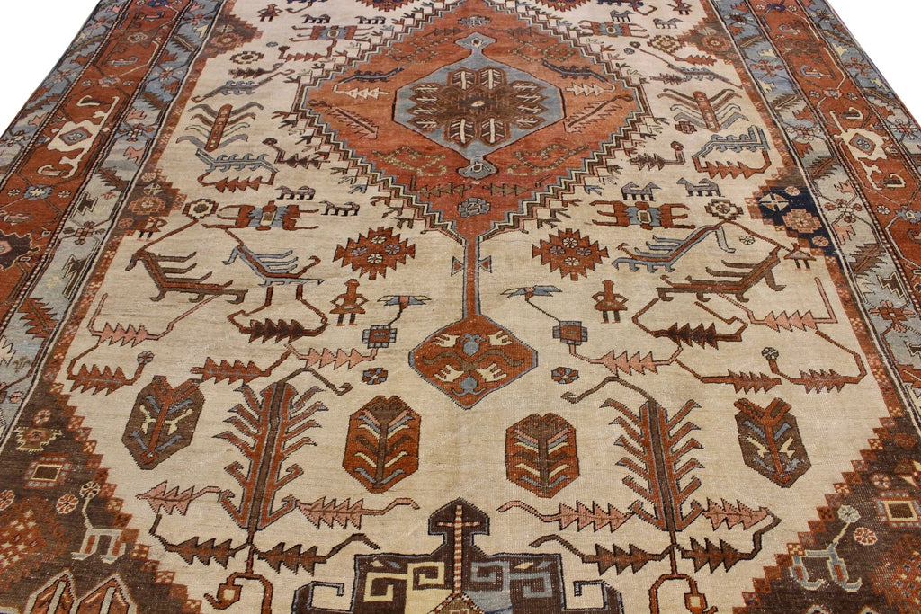 9'4x14'7 Bakhshaish Hand Knotted