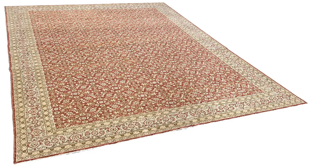 9'6"x11'8" Ottoman Hand Knotted