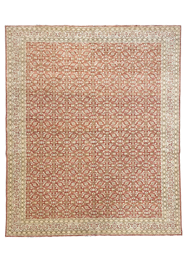 9'6"x11'8" Ottoman Hand Knotted