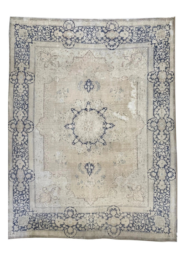 9'7"x12'7" Kerman (s) Hand Knotted