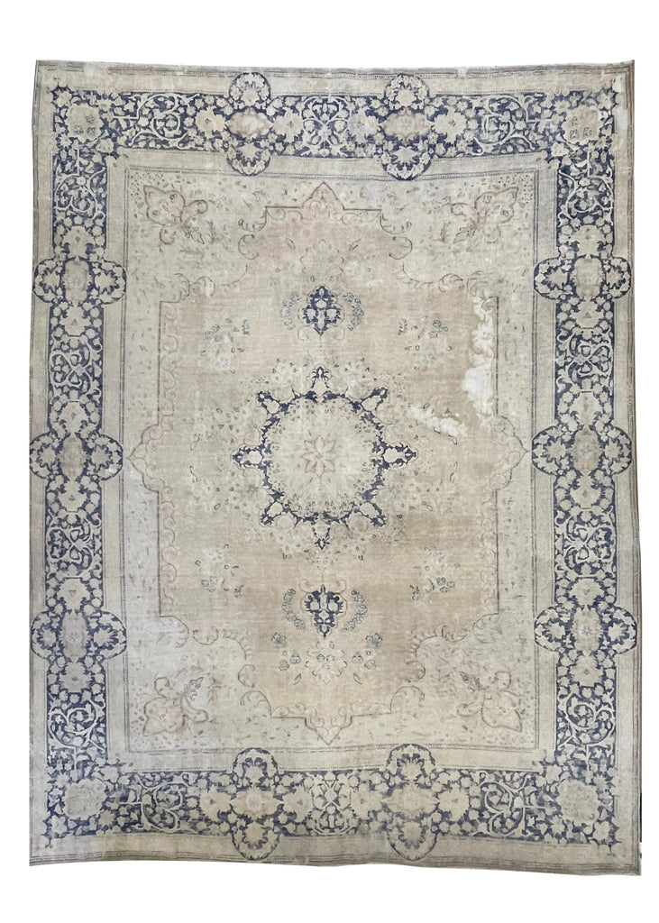 9'7"x12'7" Kerman (s) Hand Knotted