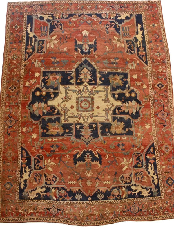 9'8"x13'5" Karaja Serapi (s) Hand Knotted