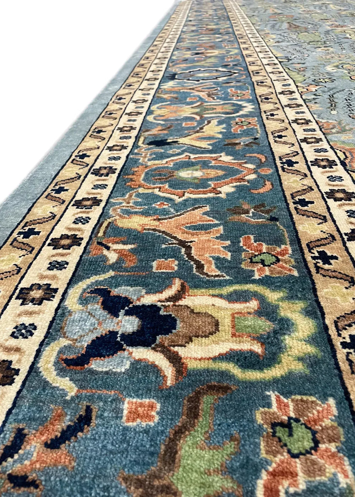 9'9"x13'11" Kermanshah Hand Knotted