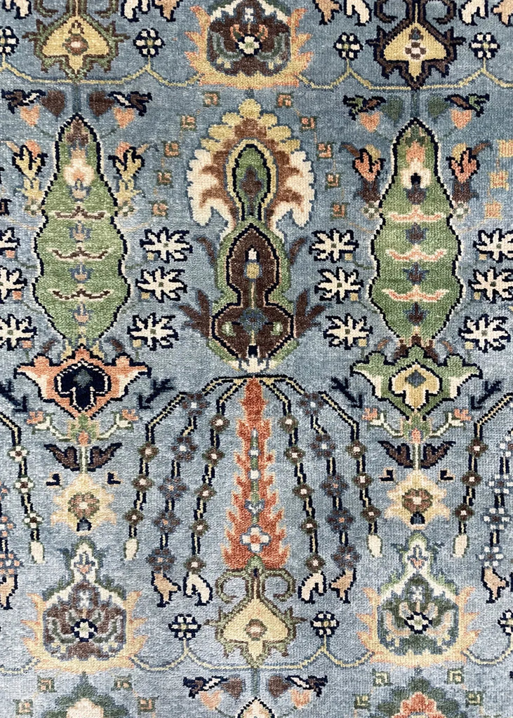 9'9"x13'11" Kermanshah Hand Knotted
