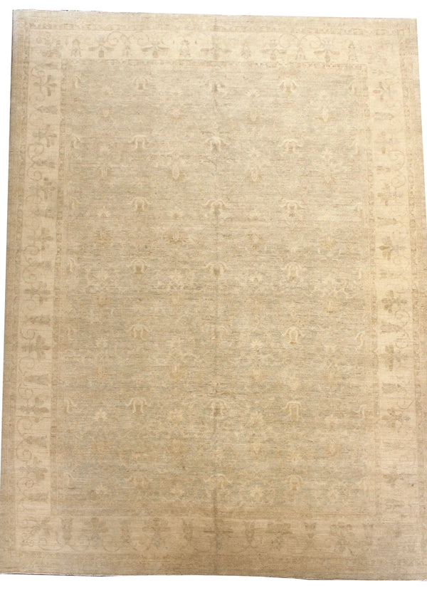 9'9x13'5 Peshawar Hand Knotted