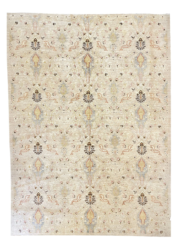 9'9"x13'5" Shama (s) Hand Knotted