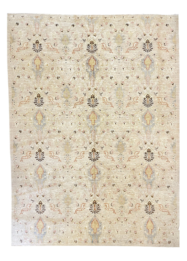 9'9"x13'5" Shama (s) Hand Knotted
