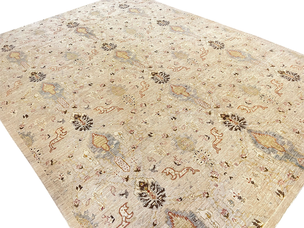 9'9"x13'5" Shama (s) Hand Knotted
