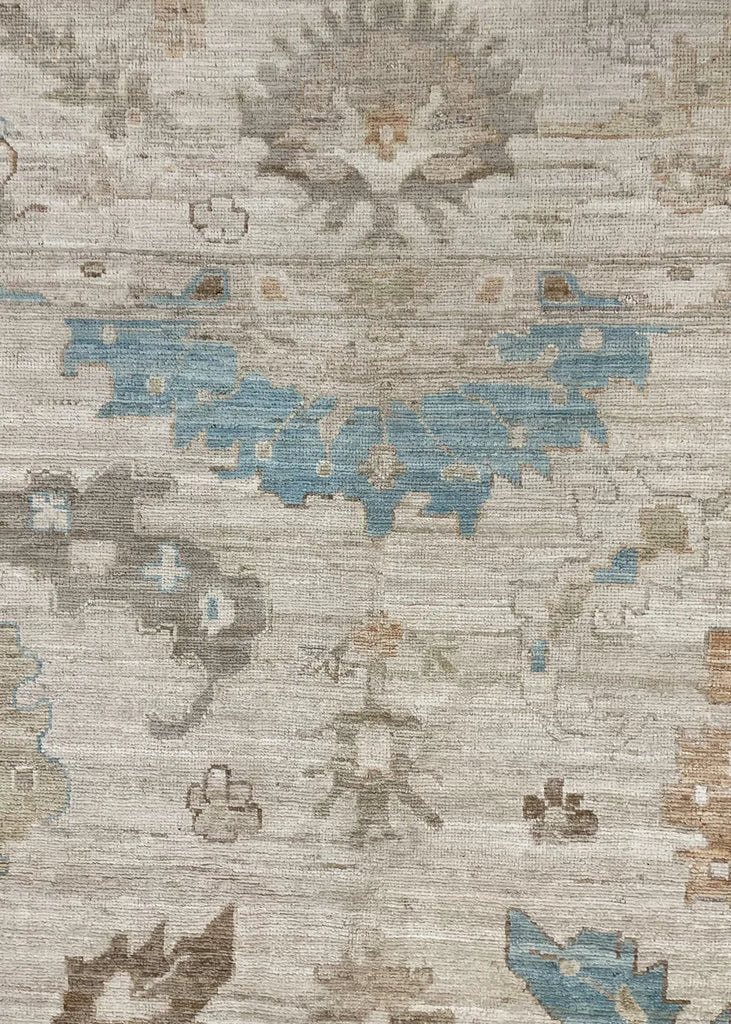9'9"x13'9" Oushak Hand Knotted