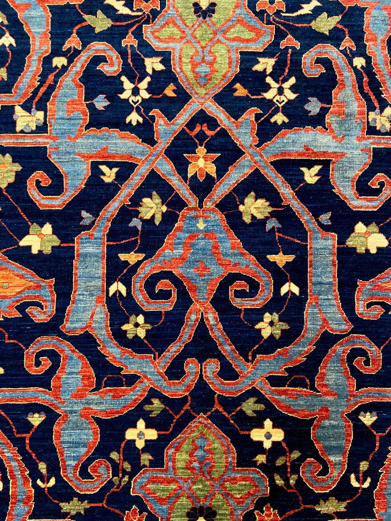 9'x11'10" Bijar Arabesque Hand Knotted