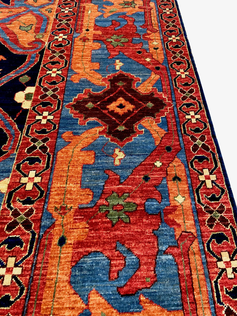 9'x11'10" Bijar Arabesque Hand Knotted