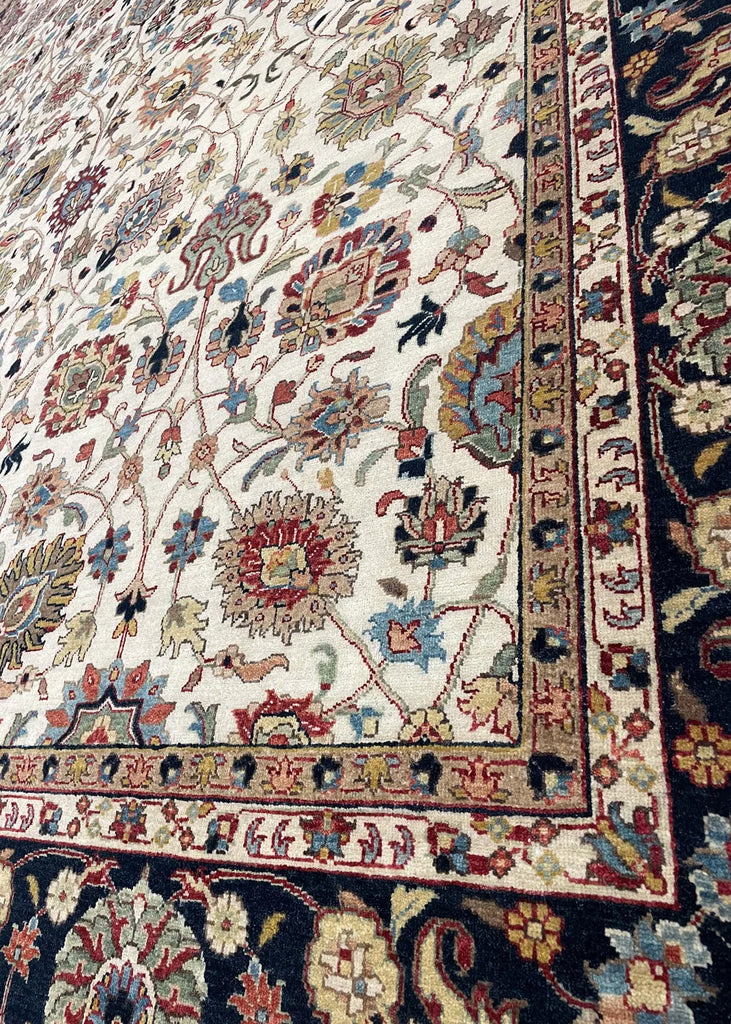 9'x11'10" Tabriz Hand Knotted