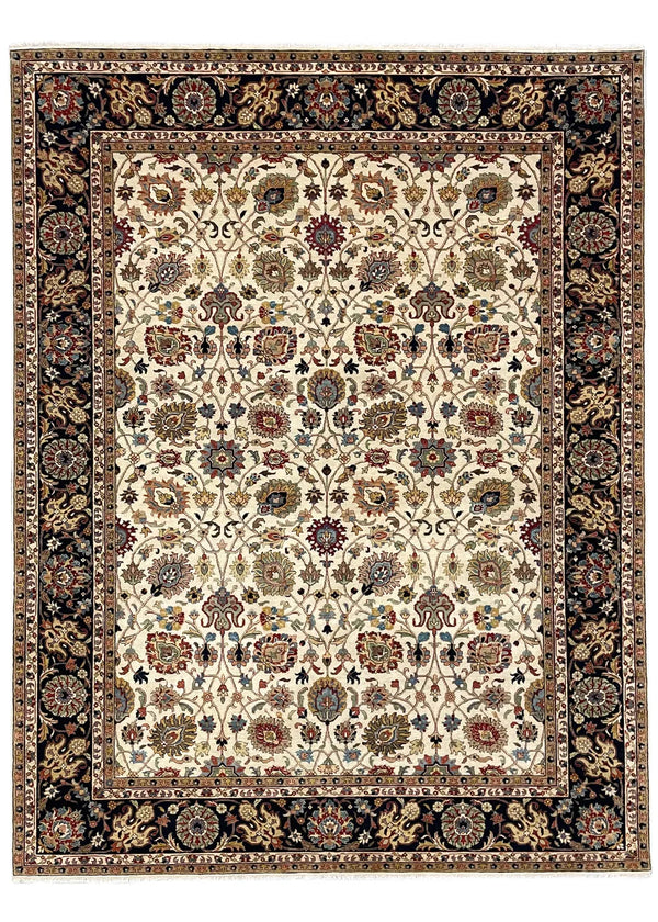 9'x11'10" Tabriz Hand Knotted