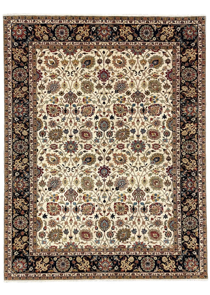 9'x11'10" Tabriz Hand Knotted