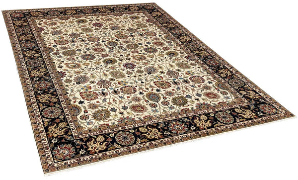 9'x11'10" Tabriz Hand Knotted