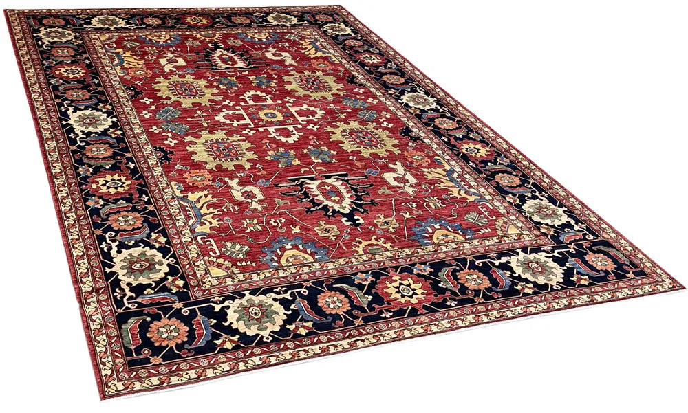 9'x11'11" Mahal Hand Knotted