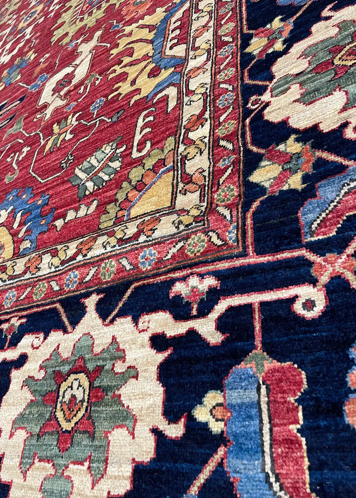 9'x11'11" Mahal Hand Knotted