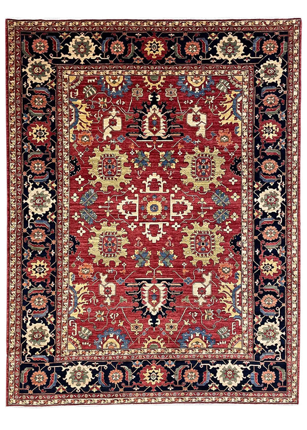 9'x11'11" Mahal Hand Knotted