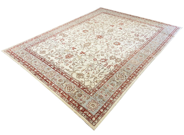 9'x11'6" Tabriz Hand Knotted