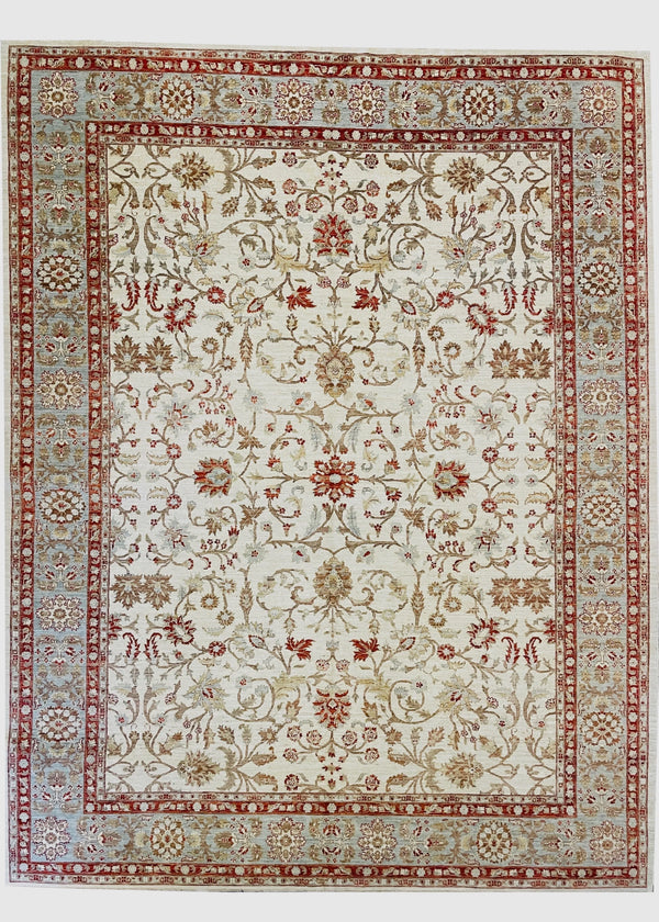 9'x11'6" Tabriz Hand Knotted
