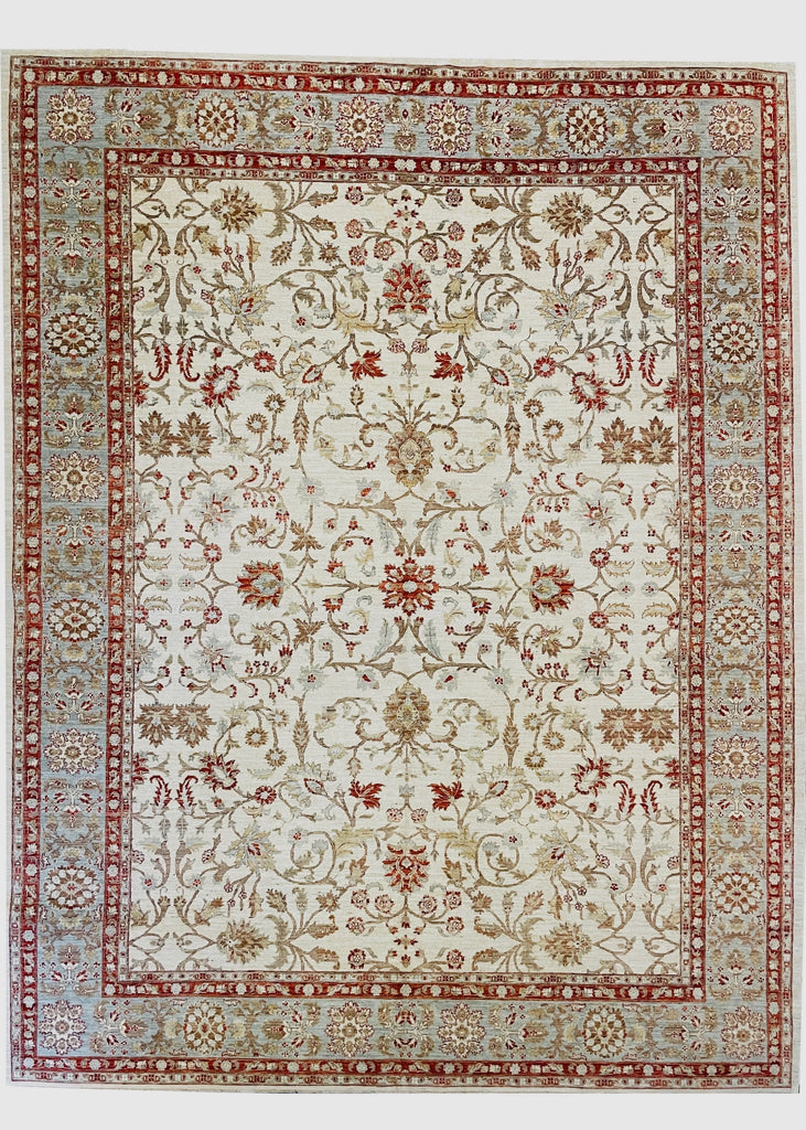 9'x11'6" Tabriz Hand Knotted
