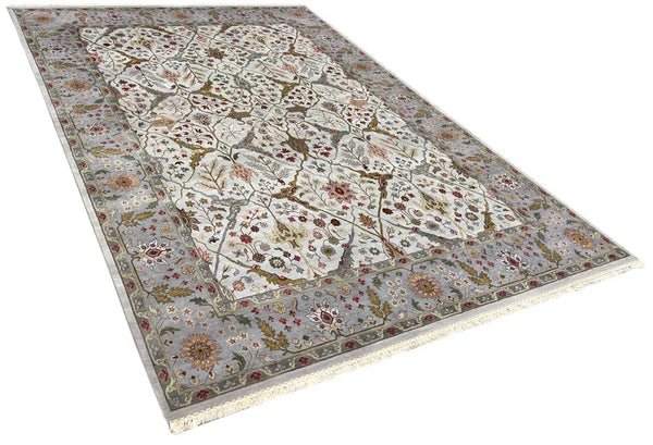 9'x12'1" Jal Mahal Mughal (s) Hand Knotted