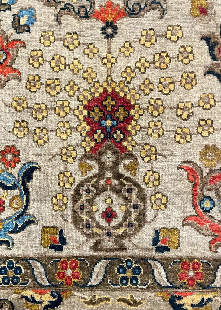 9'x12'1" Mashad (s) Hand Knotted