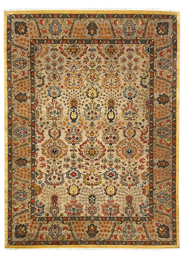9'x12'1" Mashad (s) Hand Knotted
