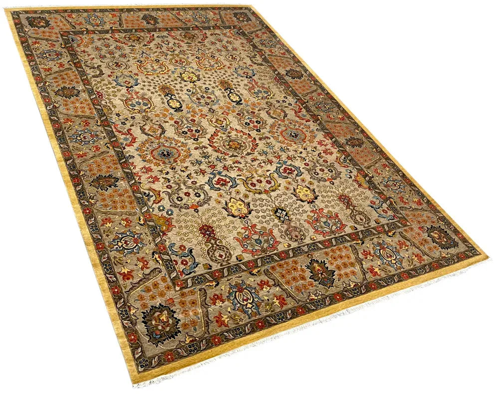 9'x12'1" Mashad (s) Hand Knotted