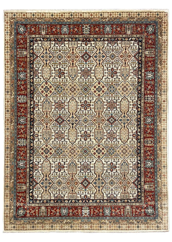 9'x12'1" Tabriz Hand Knotted