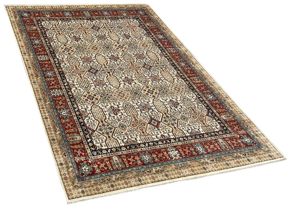 9'x12'1" Tabriz Hand Knotted