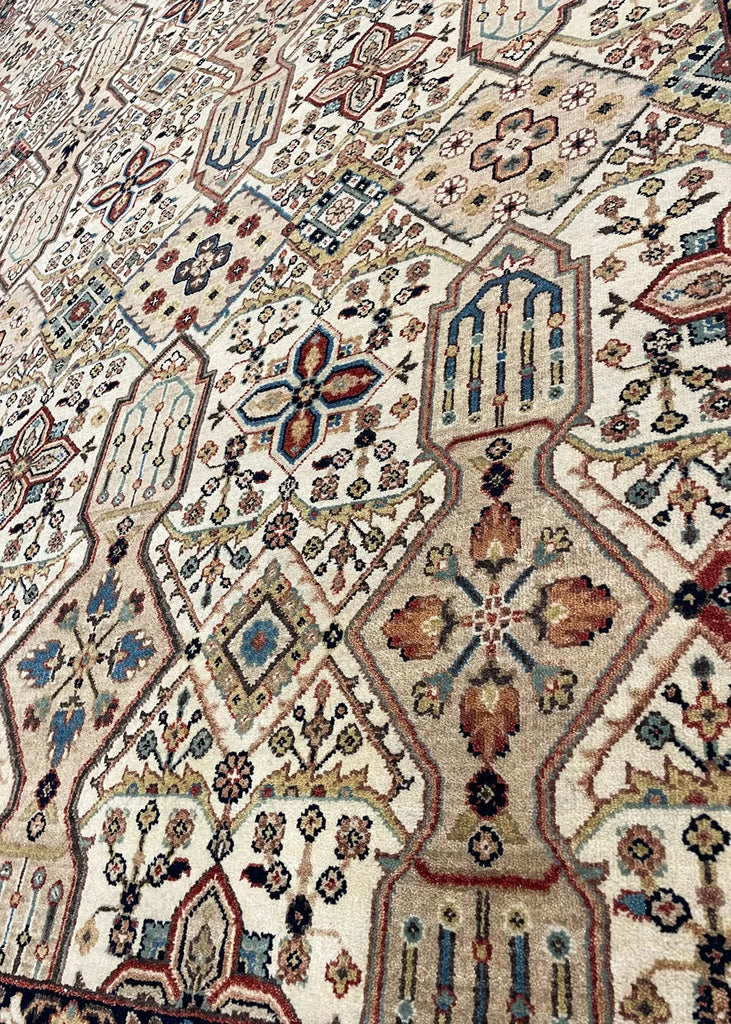 9'x12'1" Tabriz Hand Knotted