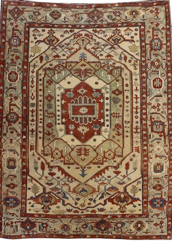 9'x12'3" Karaja Serapi Hand Knotted