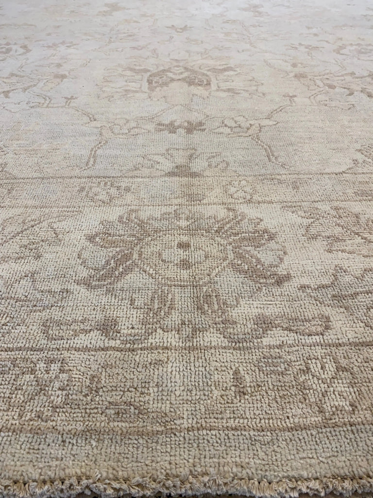 9x12'8" Oushak (s) Hand Knotted